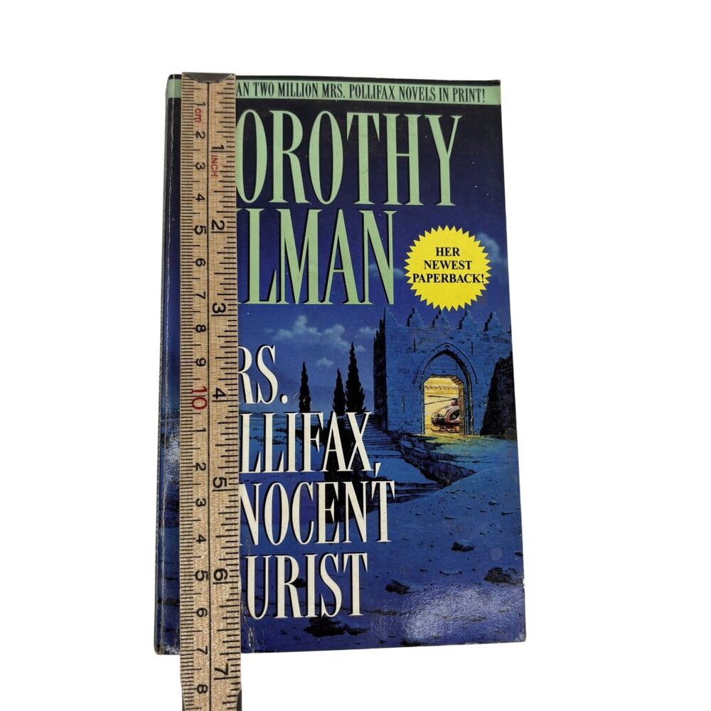 Mrs. Polifax Innocent Tourist Vintage Paperback Mystery Novel By Dorothy Gilman - Picture 6 of 15
